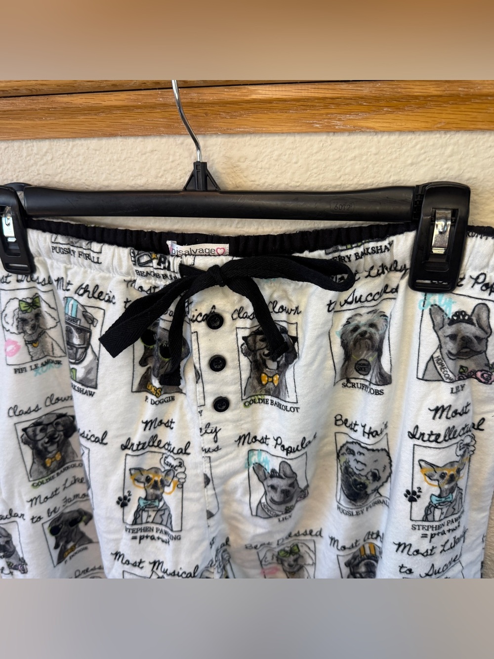 Dog Pajama Pants - PJ Salvage, Size M - Picture 6 of 12